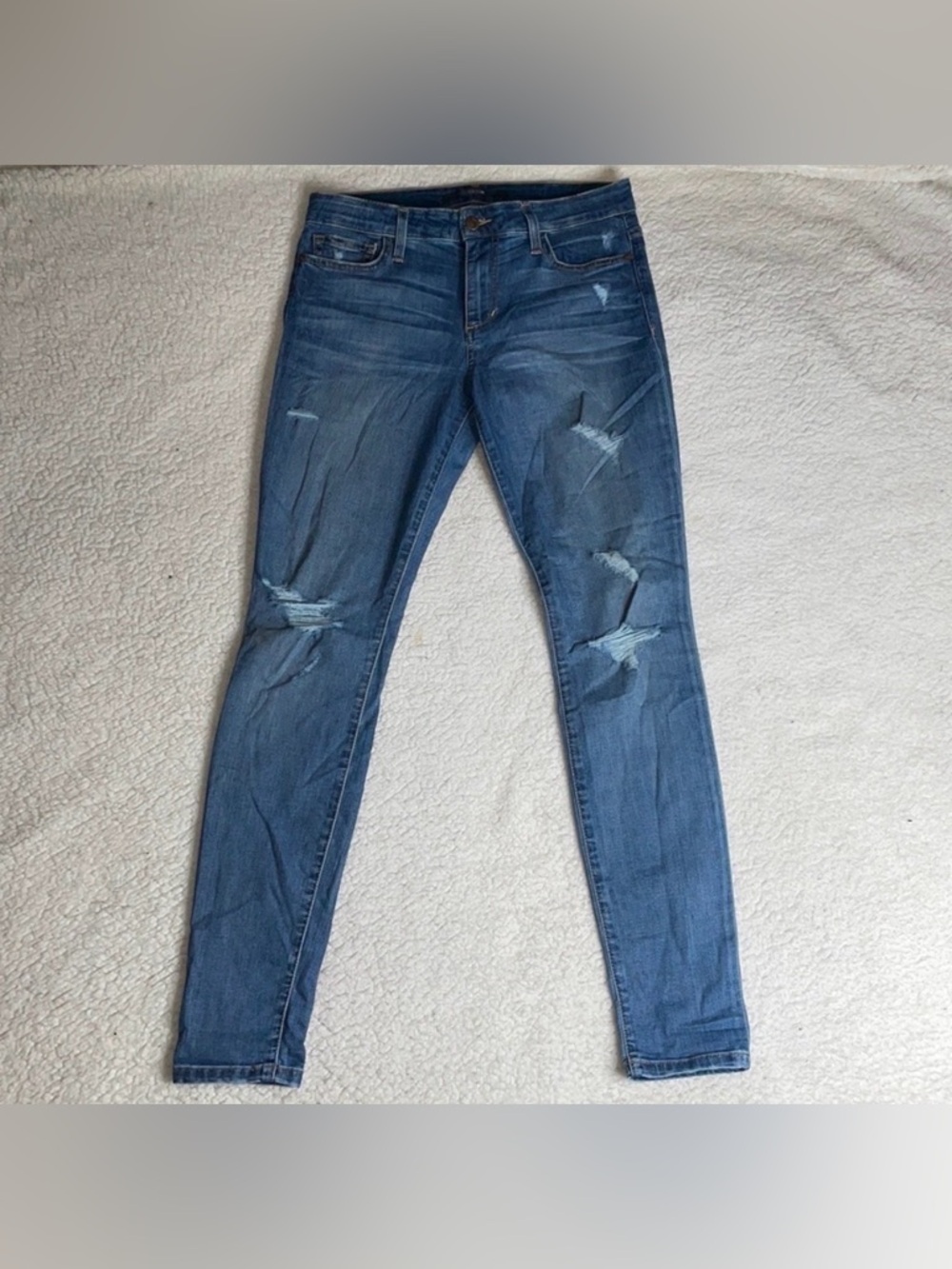 Joe’s Jeans Denim Soft Distressed Ripped Size 28 x 31 In style